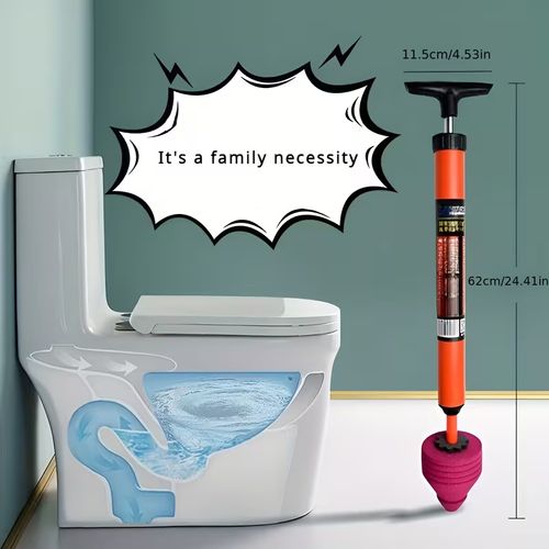 Multipurpose Household High Pressure Toilet Plunger