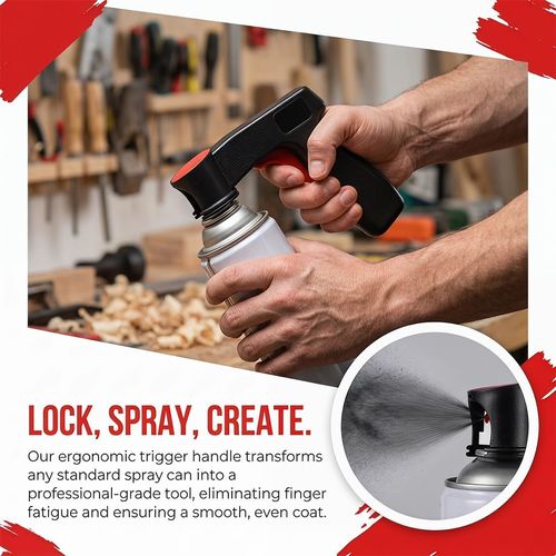 Universal Spray Can Trigger Handle