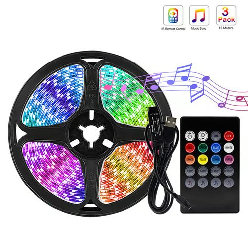 🎁 USB LED light strip for TVcomputer screens, with APP and Bluetooth remote control 🎁