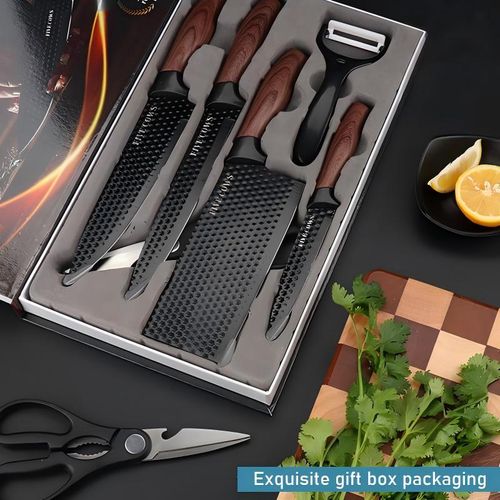 ProSharp™ 6-Piece German Steel Kitchen Knife SetProSharp™