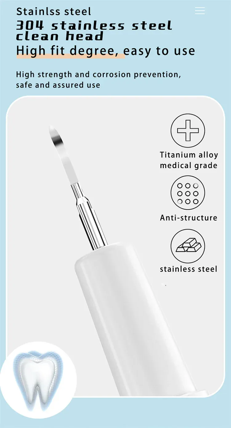 🦷✨Smile Brighter - Pro Ultrasonic Teeth Cleaner with Multi-Speed Control🦷✨