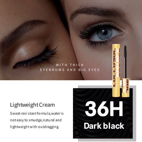 Waterproof eyelash primer for long-lasting, long-lasting curling and smudge-free mascara