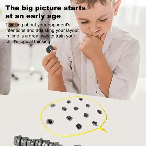 🎁 Desktop game: Magnetic effect chess set 🔥