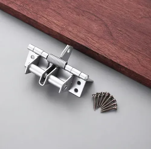 🔒🚪 | Heavy Duty Self-Closing Hinges for Doors---- 4PCS 4-Inch Automatic Closing Spring Hinge