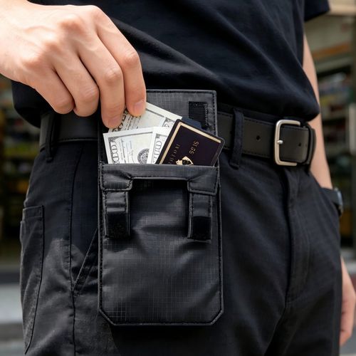 Multi-Purpose Belt Waist Bag for Phone, Cash & Passport | Nigeria