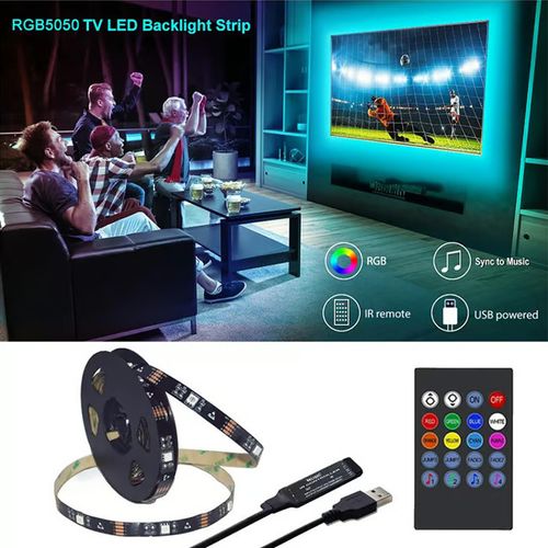 🎁 USB LED light strip for TVcomputer screens, with APP and Bluetooth remote control 🎁