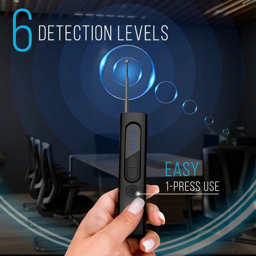 Hidden Camera Detector (Military Grade, Built-in RF and GPS Tracking and Detection Functions)