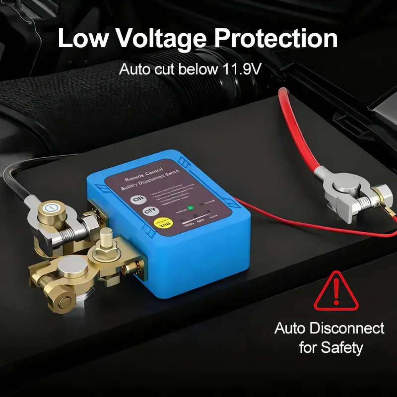 🔥2025🔒⚡Remote control of car devices for anti-theft safety&Remote Control Car Battery Disconnect Switch🔥