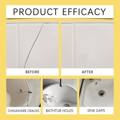 Best DIY Tile & Ceramic Repair Kit | Fix Cracked Porcelain, Bathtubs & Sinks