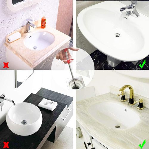 Sink Grabber Flexible grabbing tool for trash picking, drains, household sinks, toilets and cleaning dryer vents (2m)