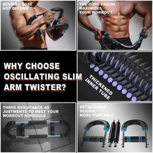 Arm Trainer Adjustable Power Twister Bar