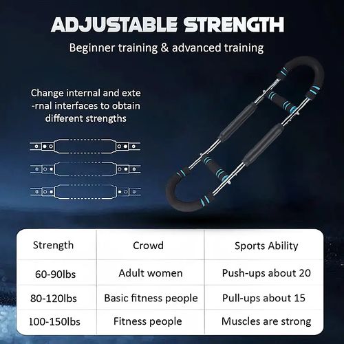 Arm Trainer Adjustable Power Twister Bar