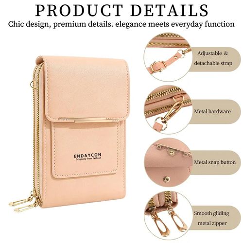 🔥HOT SALE🔥Touchscreen Phone Pouch Case with Clear Phone Window Touch Screen