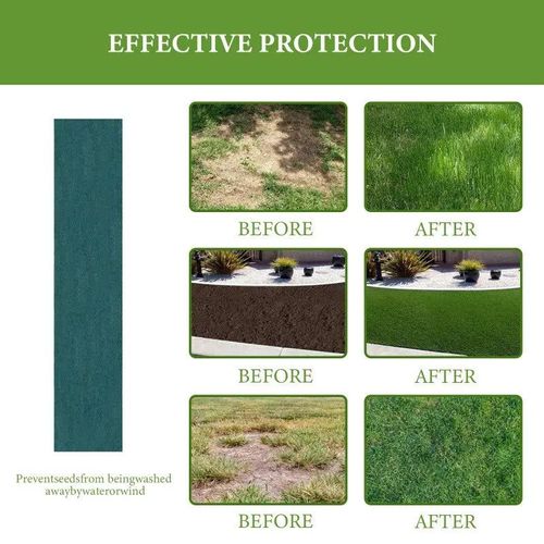 Eco-Friendly Lawn Seed Mat