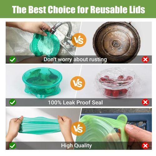 Silicone Stretch Lids