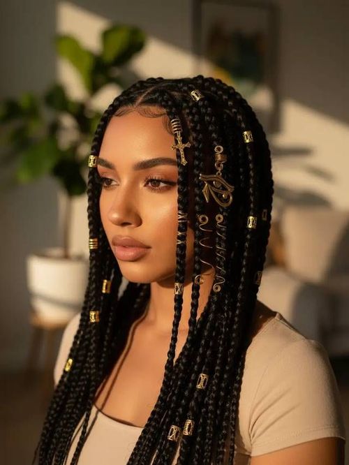 37pcs Golden Snake Hair Jewelry