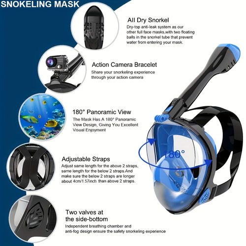 Face Snorkel Mask