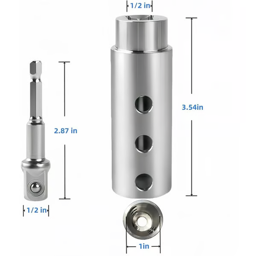 Trailer Jack Drill Adapter