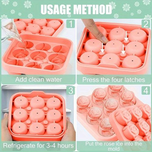 Food Grade Silicone Ice Cube Mold