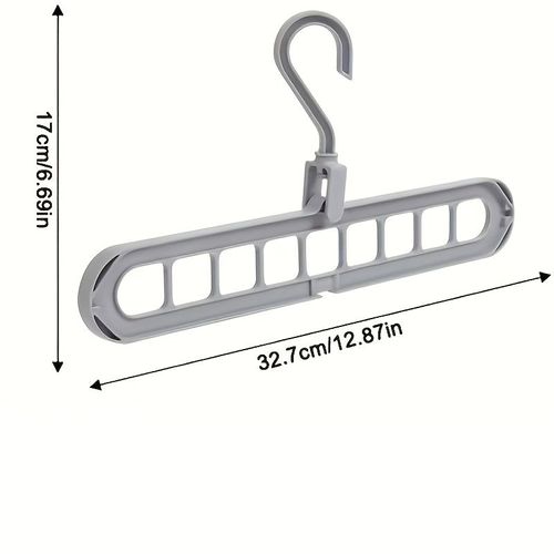 Hangers with 9 Holes