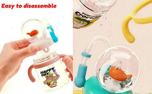 Whale Fountain Sippy Cup