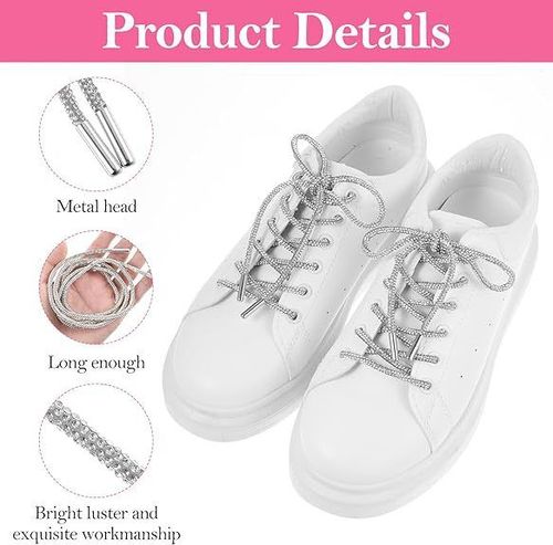 Shiny Rhinestone Shoelaces