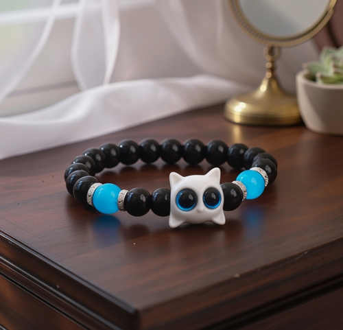 Cat Beaded Bracelets