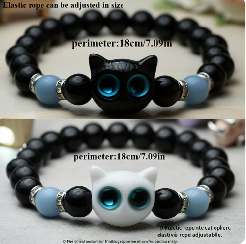 Cat Beaded Bracelets