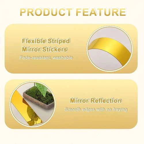 Acrylic Mirror Wall Strips
