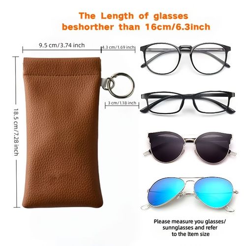 Opening Eyeglasses Bag