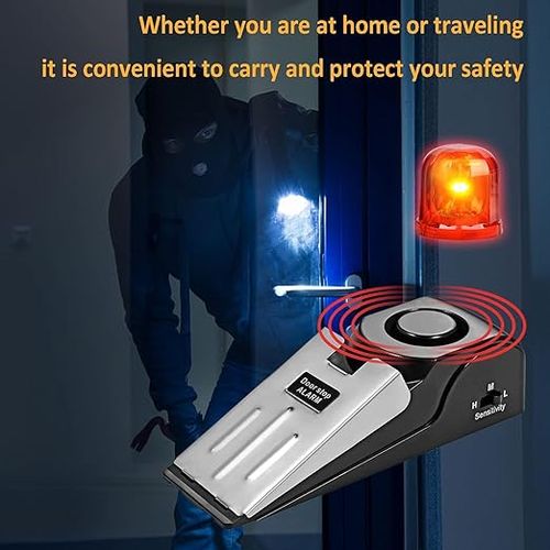 Portable Door Stop Security Alarm