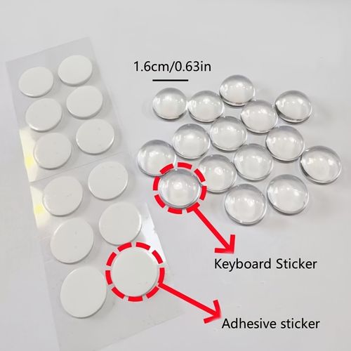 Keyboard Stickers for Long Nails
