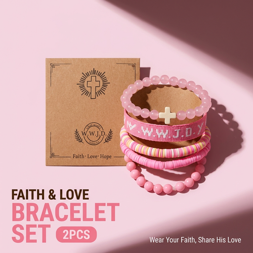 WWJD Cross Bracelet