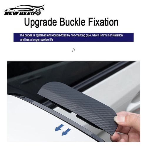 Carbon Fiber Rain Eyebrow