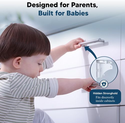 Magnetic Cabinet Locks Baby Proofing