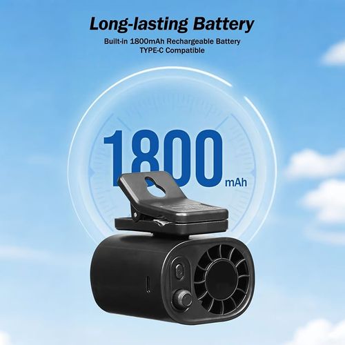 USB Rechargeable Powerful Cooling Fan