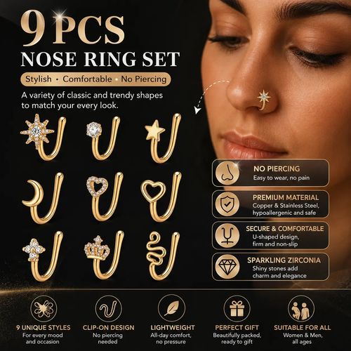 Non Piercing Nose Clip