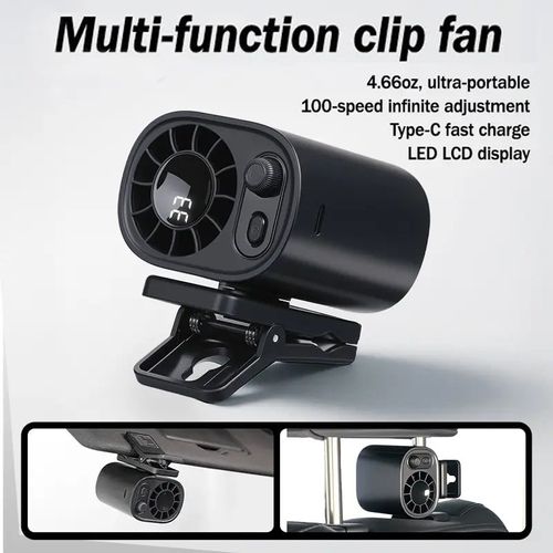 USB Rechargeable Powerful Cooling Fan