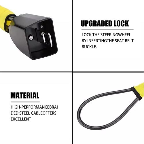 Unbeatable Car Steering Wheel Lock