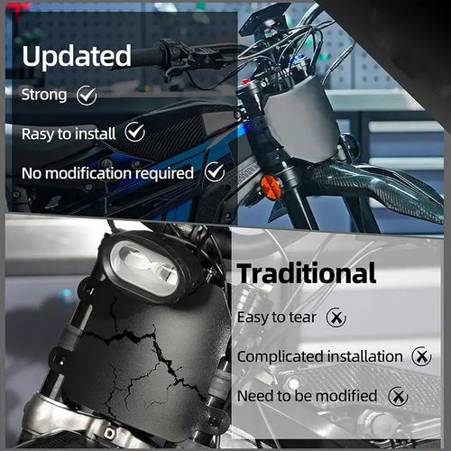 Electric Dirt Bike Front Number Plate