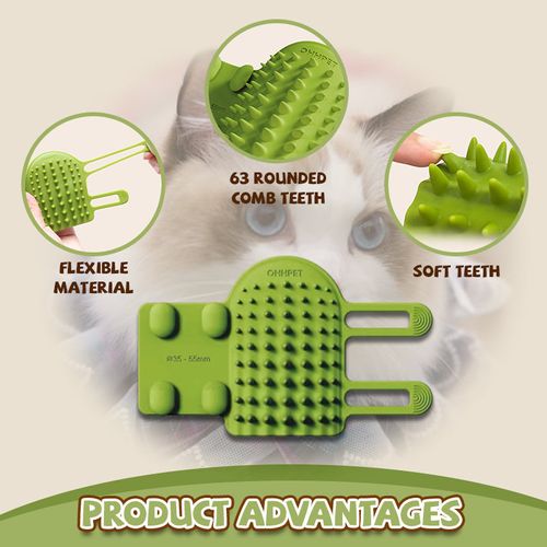 Cat Self Groomer Corner Scratcher