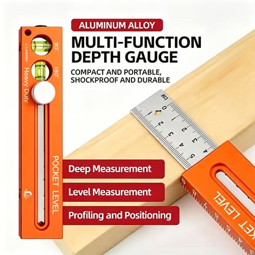 Multifunctional Marking Level Ruler