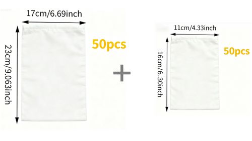 100 pieces of breathable mesh fruit protection bags, with the functions of pest prevention and bird repulsion