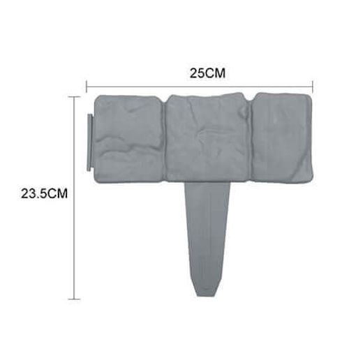 Artificial Stone Garden Fence