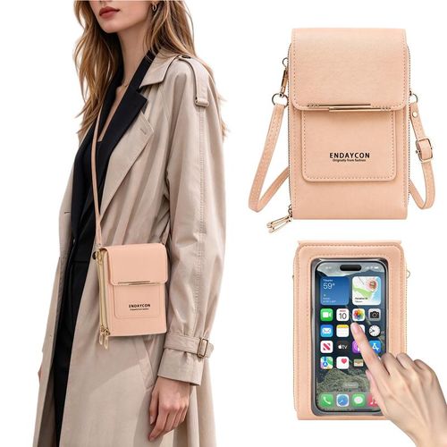 🔥HOT SALE🔥Touchscreen Phone Pouch Case with Clear Phone Window Touch Screen
