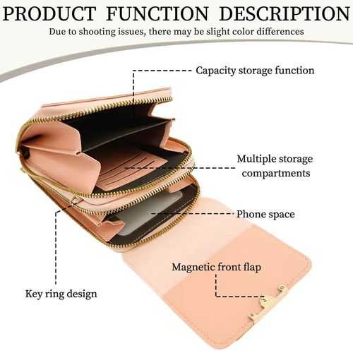 🔥HOT SALE🔥Touchscreen Phone Pouch Case with Clear Phone Window Touch Screen