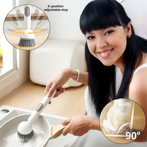 rotating cleaning brush