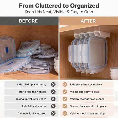 Lid Storage Rack