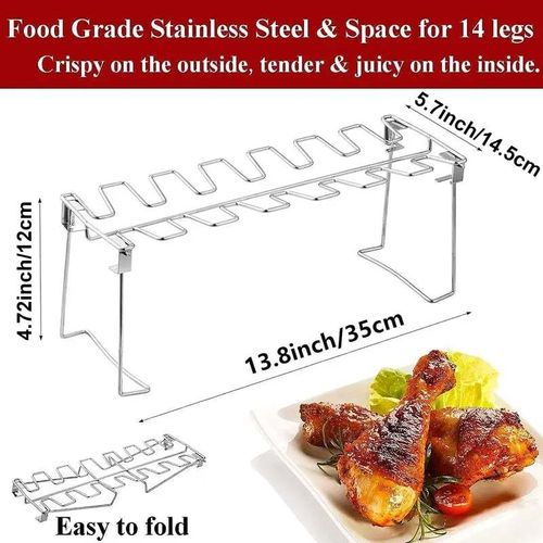 Metal Chicken Drumstick Rack