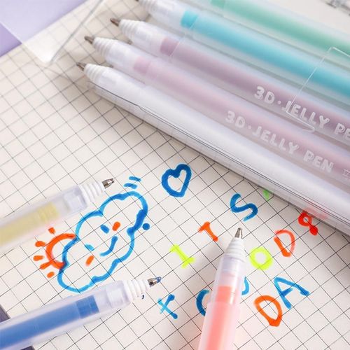 Vibrant 3D Raised Ink Pens